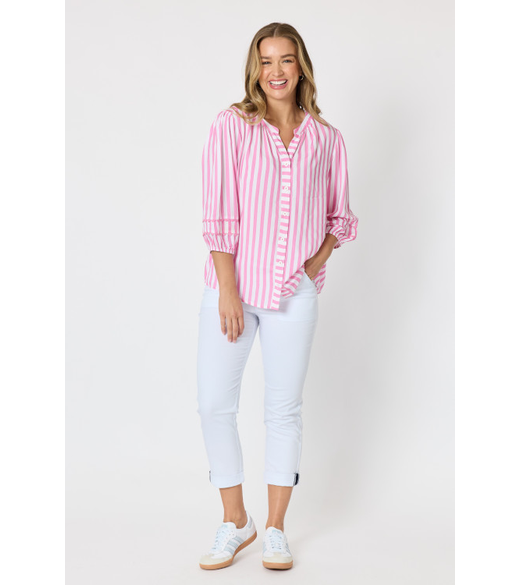 Montecito stripe top