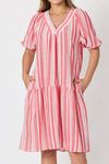 Seaport stripe dress