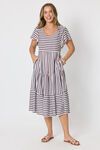 Kalahari stripe dress