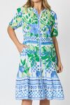 Limoncello print dress