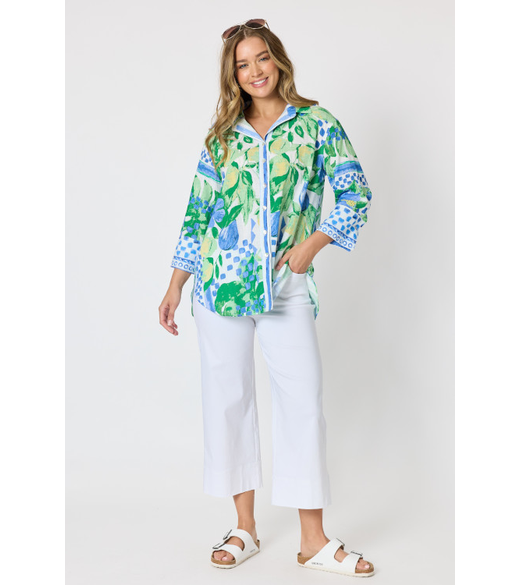Limoncello print shirt