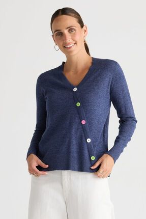 Button angle top-knitwear-Gaby's
