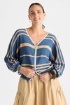 Statement zip cardi