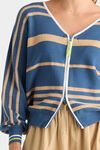 Statement zip cardi
