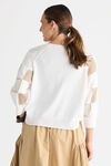 Patch pointelle top