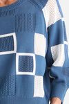 Patch pointelle top