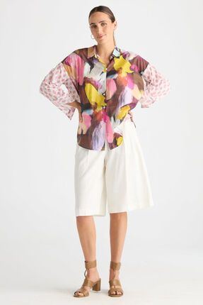 Pattern clash shirt-shirts-Gaby's