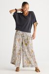 Contrast cuff top