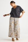 Contrast cuff top