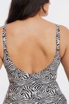 V neck ruched swimsuit