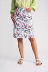 Poppy printed skirt
