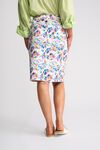 Poppy printed skirt