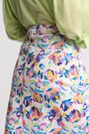 Poppy printed skirt