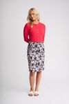 Poppy printed skirt