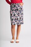 Poppy printed skirt