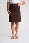 Poppy poplin skirt