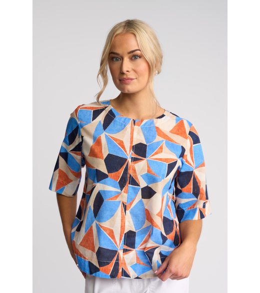 Athena round neck top