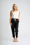 Tone ankle grazer pant