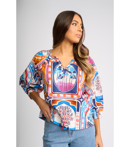 Avery 3/4 sleeve top