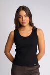 Riviera scoop neck tank