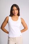 Riviera scoop neck tank