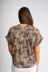 Addison button front top