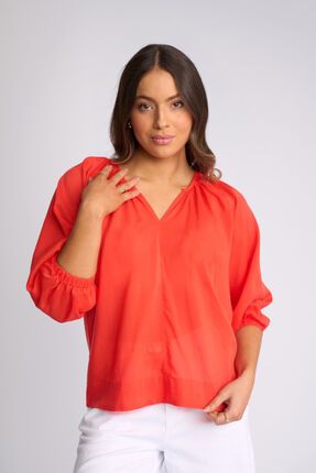 Avery 3/4 sleeve top-tops-Gaby's
