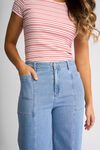 Vale wide leg jean