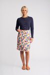 Poppy printed skirt