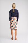 Poppy printed skirt