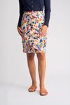Poppy printed skirt