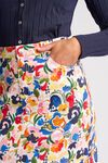 Poppy printed skirt
