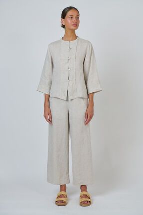 Wide leg linen pant-pants-and-leggings-Gaby's