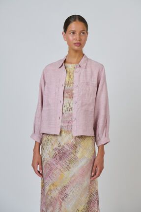 Linen jacket-shirts-Gaby's