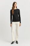 Merino crew top