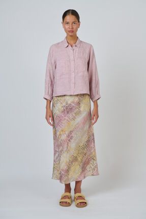 Linen skirt-skirts-Gaby's