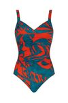 Ruched front swimsuit