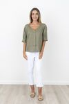 Trina button top
