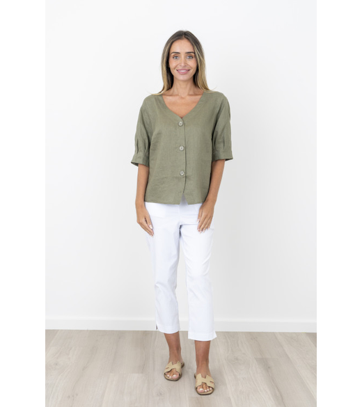 Trina button top