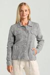 Silvia drawstring shacket
