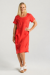 Lillian bubble hem dress