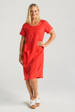 Lillian bubble hem dress-dresses-Gaby's
