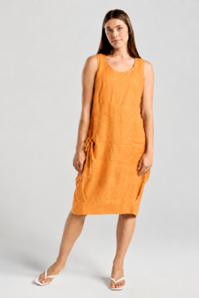 Lillian bubble hem s/less dress-dresses-Gaby's