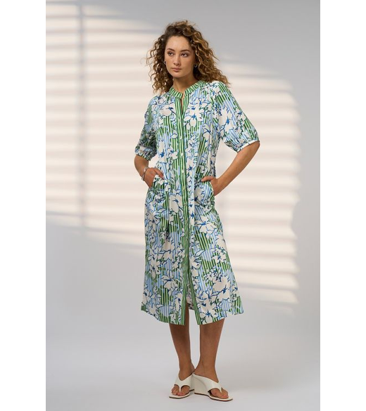 Floraline shirt dress