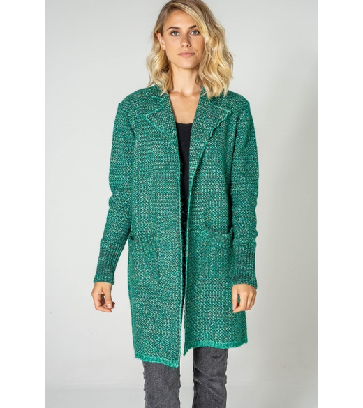 Tweed coatigan