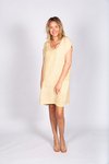 Linen dress with pockets