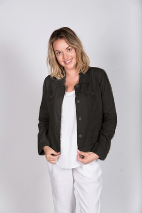 Linen jacket-jackets-and-vests-Gaby's