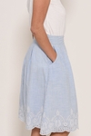 Broderie anglaise skirt