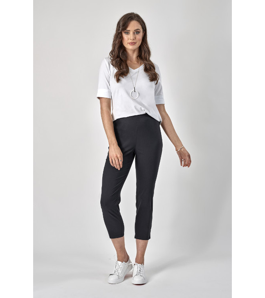 Skinny leg 7/8 pull on pant