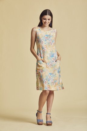 Diana linen dress-dresses-Gaby's